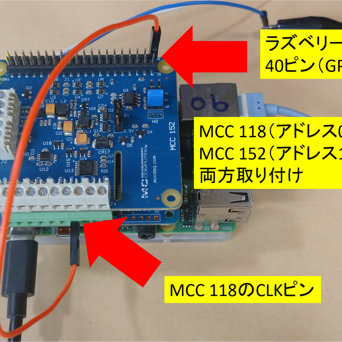 ライブラリ完備！ 組立式ラズパイI/O増設ボード MCC DAQ HATSファミリ誕生