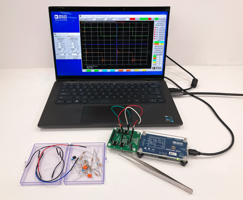 ［Webinar/Semi KIT/data］実験キットとパソコンで学ぶ Analog Devicesアナログ電子回路教室［100名以下枠］