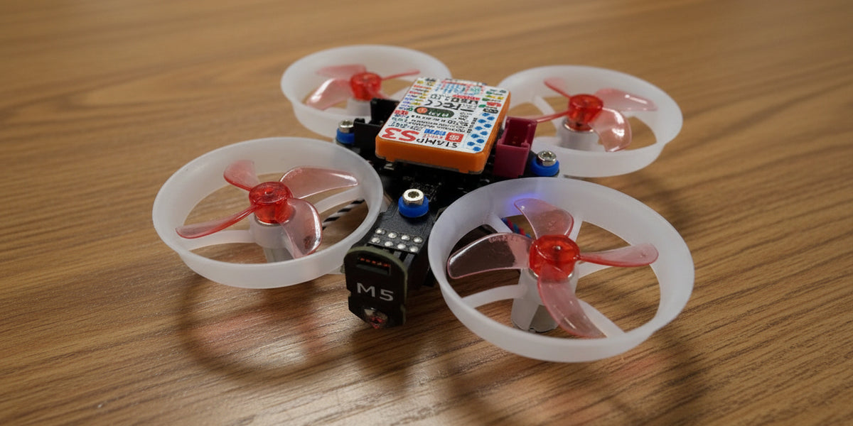 VOD/KIT/data］M5Stamp Flyキットで学ぶドローン制御プログラミング