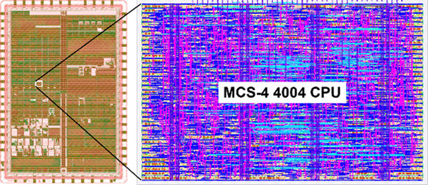 ［Onsite/Full KIT/data］復刻！インテル4004プロセッサとビジコン社電卓141-PF